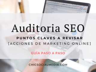 Chic Social Media Blog. Auditoría Seo.