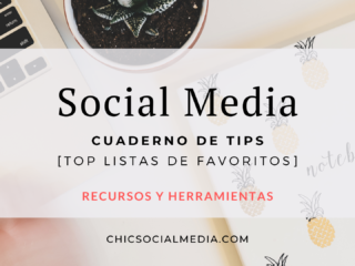 Chic Social Media Blog: Cuaderno de Tips